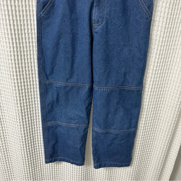 Grandwish Kids Blue Denim Overalls - Picture 2 of 6